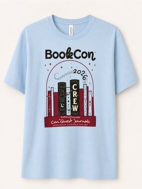 BookCon 2026 Crew Staff T-Shirt XL NWOT